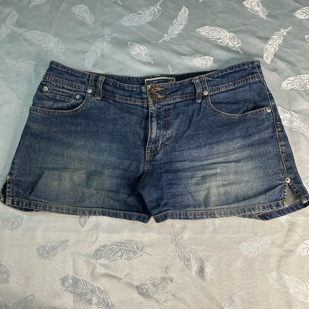 Old Navy Dark Blue Jean Shorts